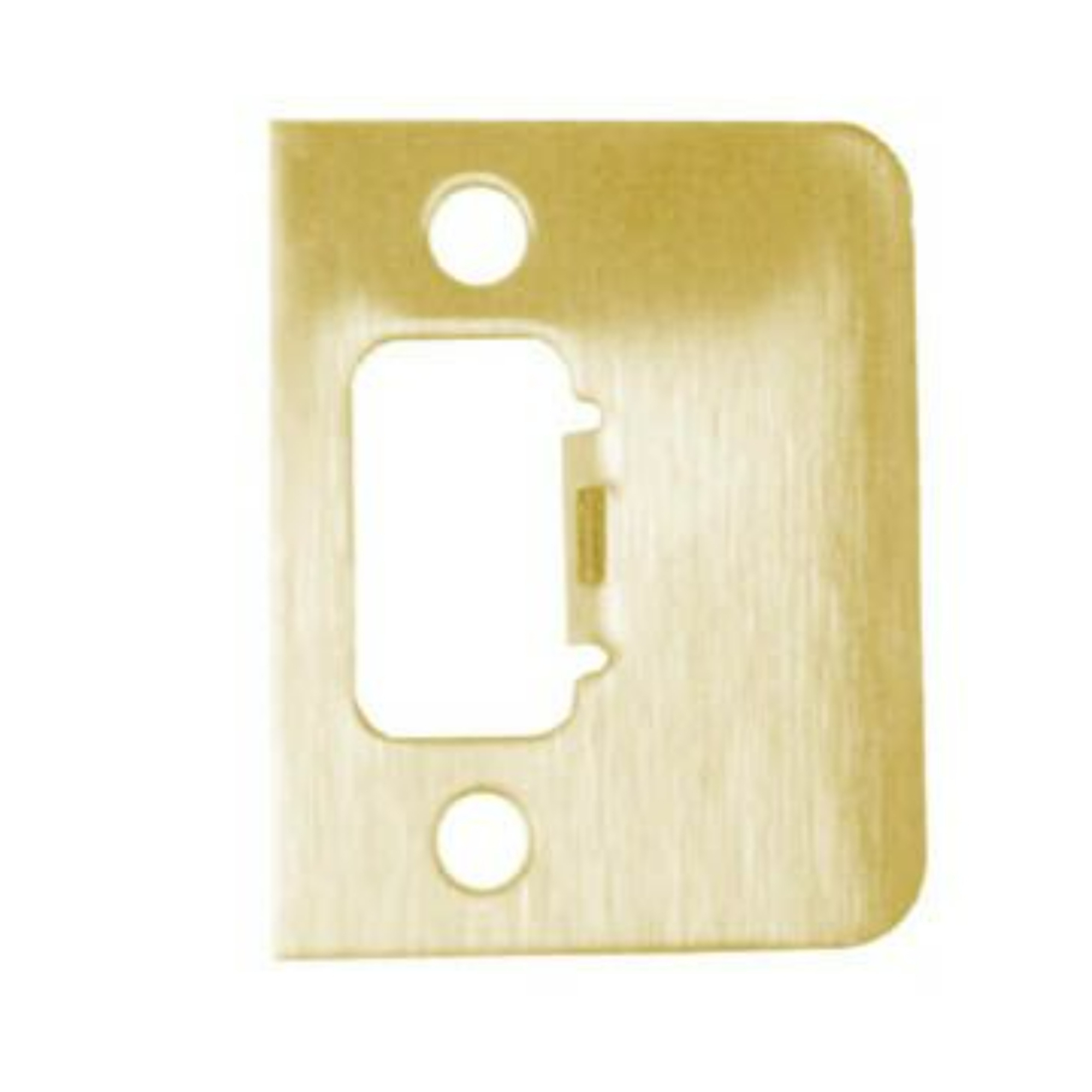 Trans Atlantic Full Lip Strike — 1-1/4in. x 2-1/4in., Bright Brass, for HVB Series, Model# DL-TA020-US3